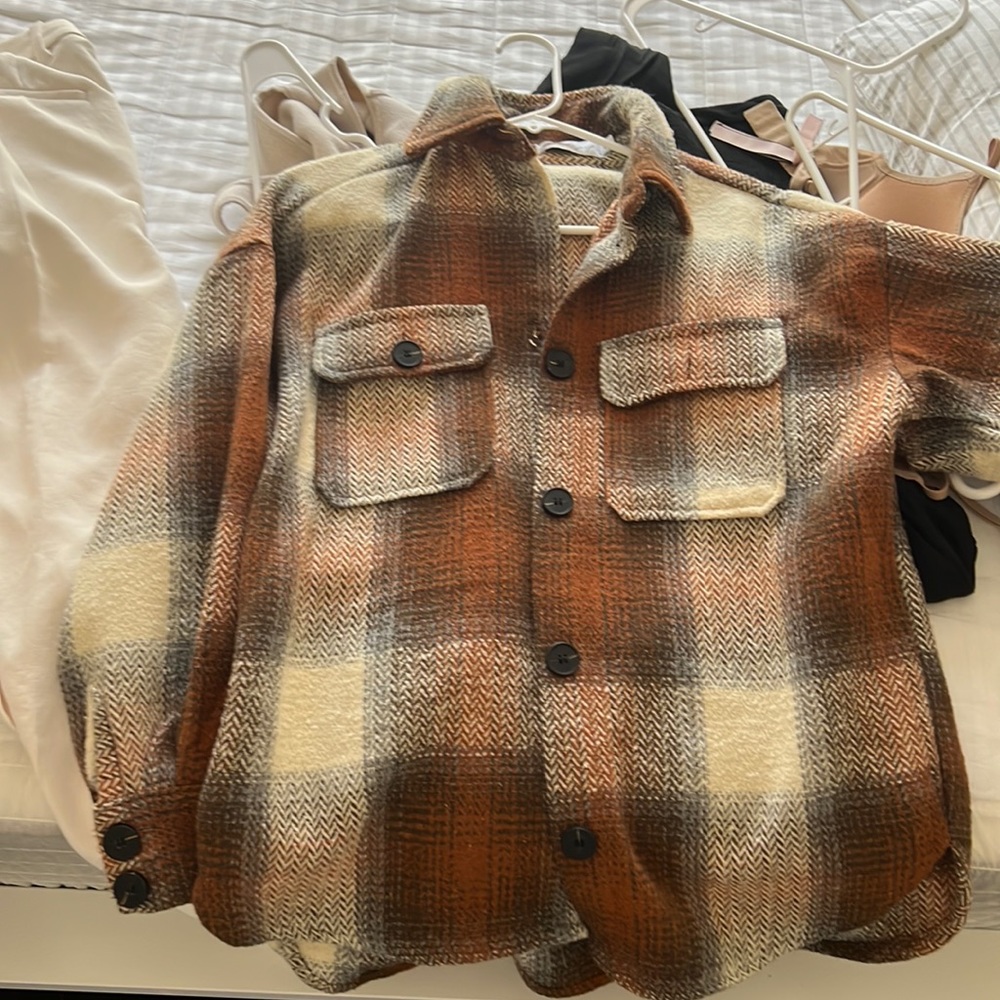 Flannel shacket